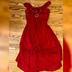 Girls Red fancy dress